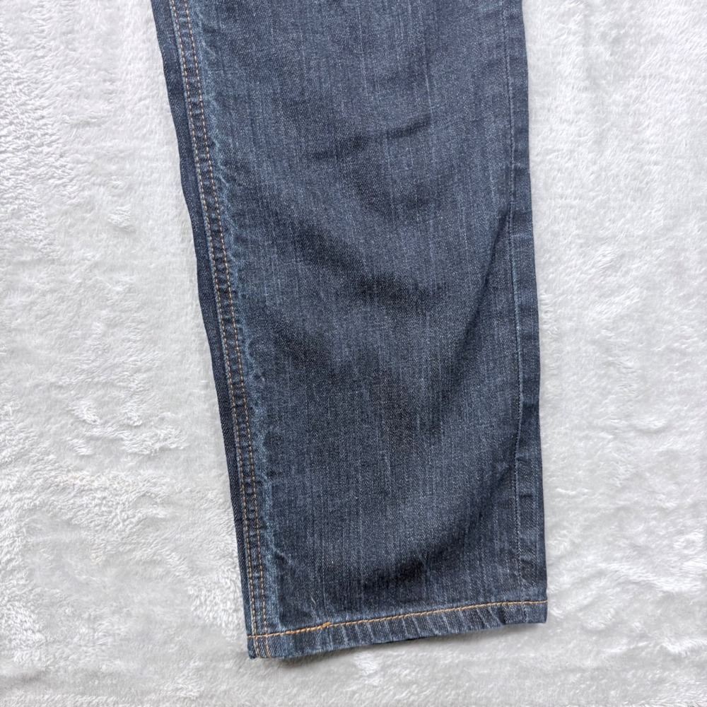 Levi's 541 Athletic Taper Jeans Mens 34x34 Dark Wash Indigo Stretch Denim - Picture 10 of 16